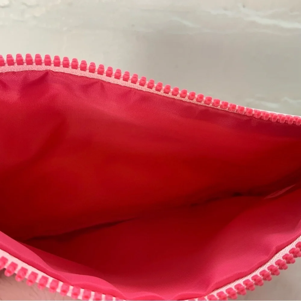 Ipsy Bags Red Lip Kisses Print Set of 2 Multipurpose Cosmetic Bags Bundle of 2